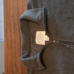 1/4 Zip Fleece Sweater sz XL9 P 0 P PL
